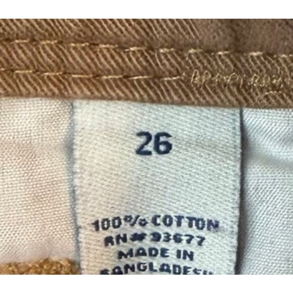 Arizona Jeans Co Cargo Shorts Khaki Brown Mens 26 - Picture 4 of 5